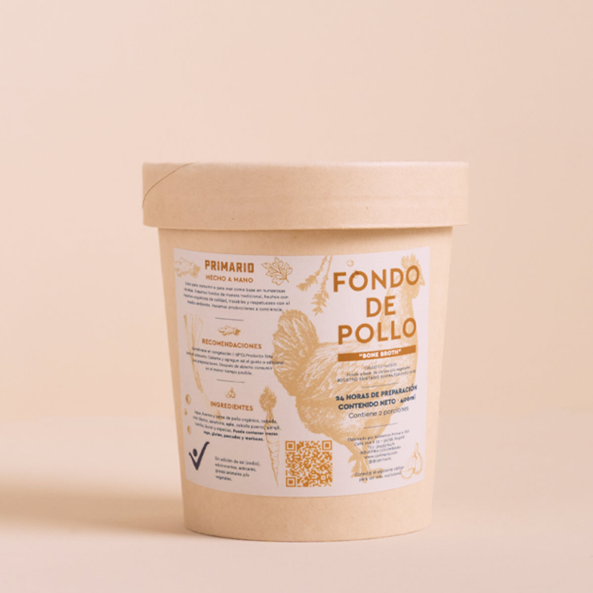 Fondo de Pollo Congelado