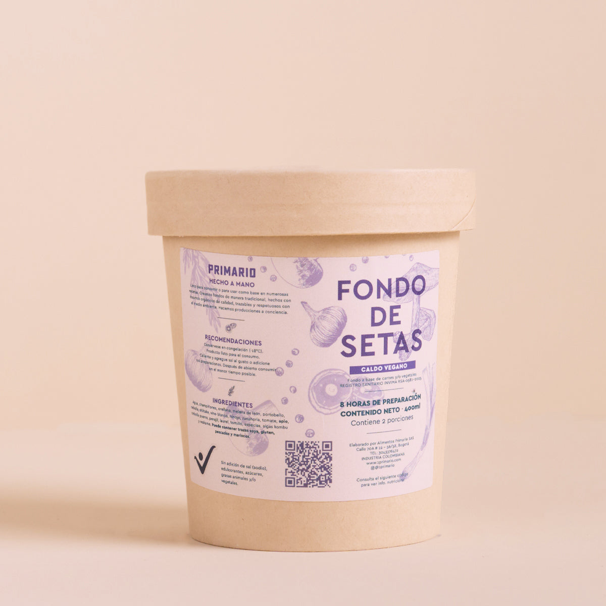 Fondo de Setas Congelado