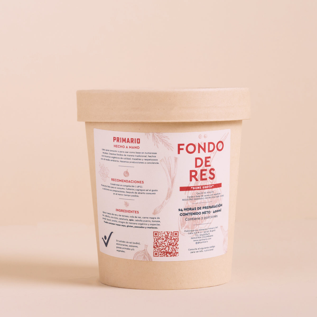 Fondo de Res Congelado