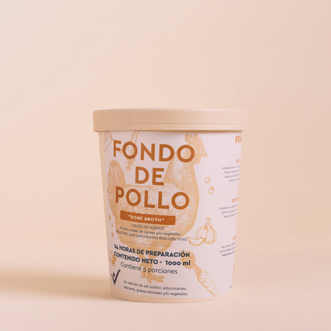 Fondo de Pollo Congelado