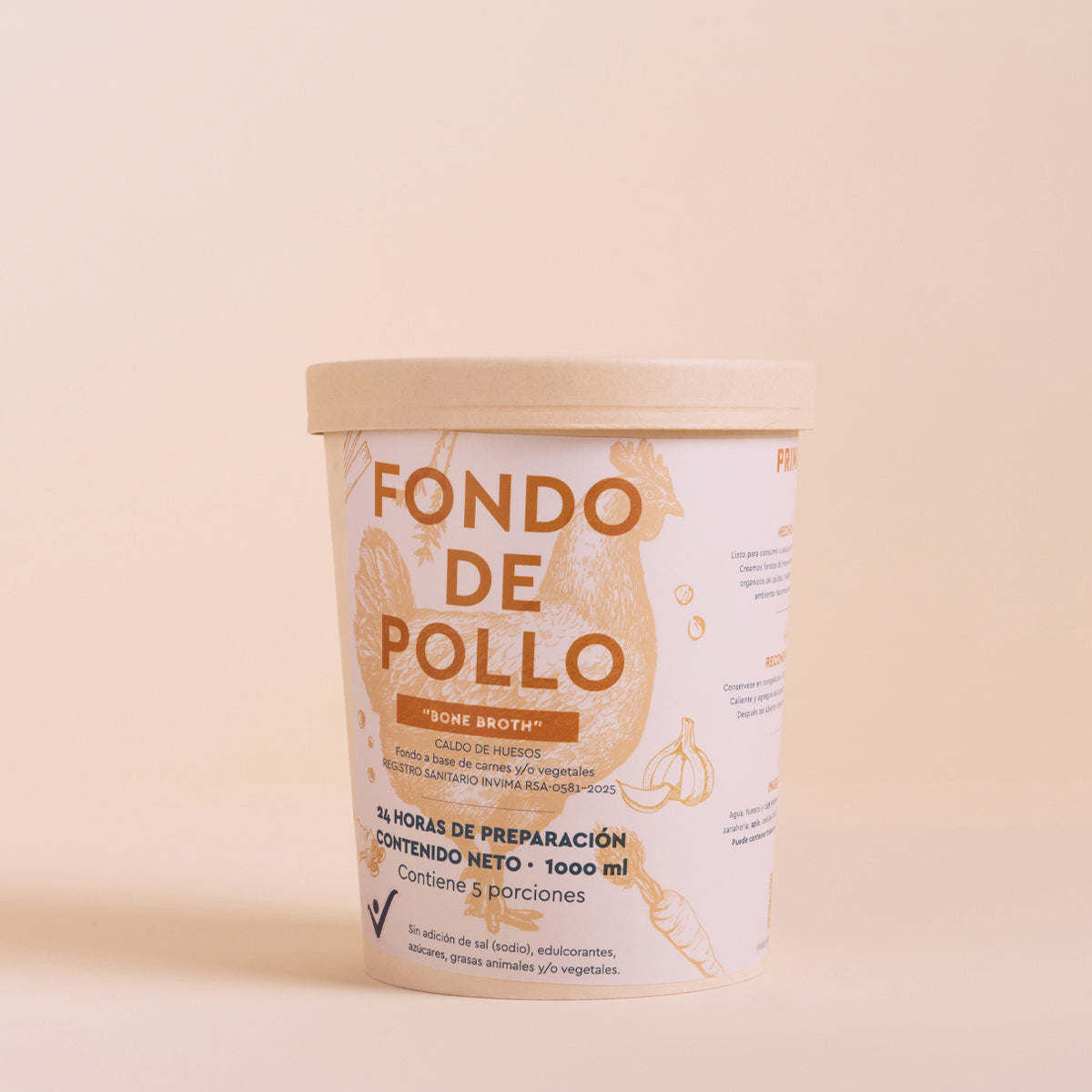 Fondo de Pollo Congelado