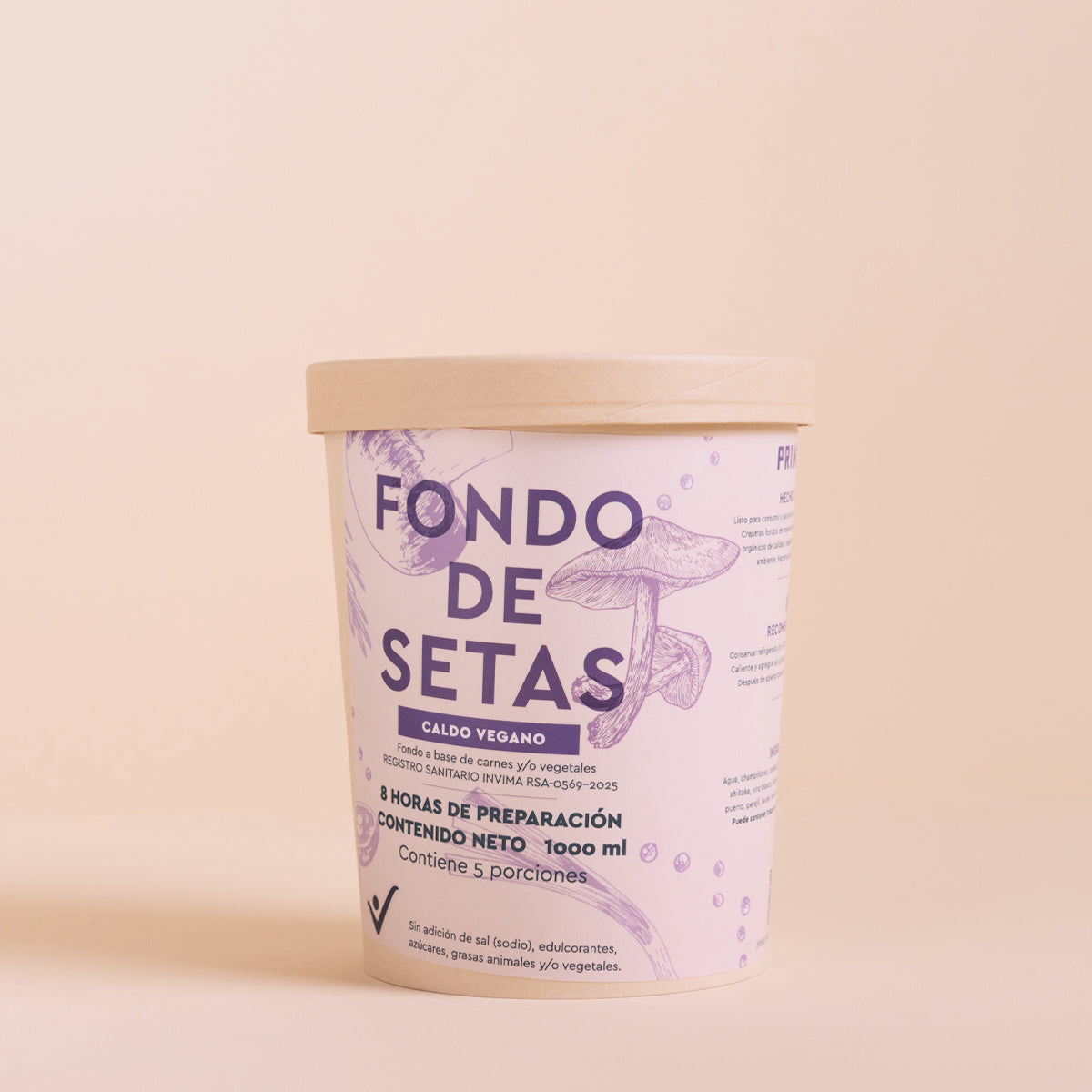 Fondo de Setas Congelado